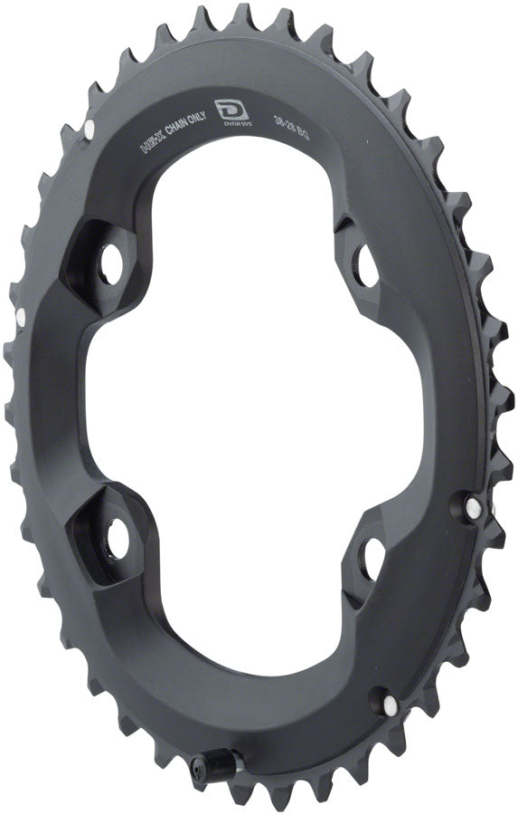 Shimano Deore FC-M6000 Chainring - 36t 10-Speed 96mm Asymmetric BCD 36-26t  Set