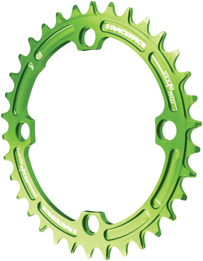 Race Face Narrow Wide Chainring: 104mm BCD 34T Black