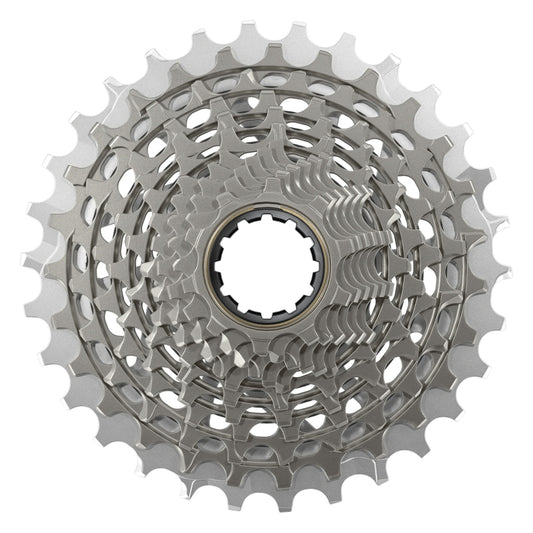 SRAM RED XG-1290 Cassette - 12-Speed 10-30t For XDR Driver Body Silver E1