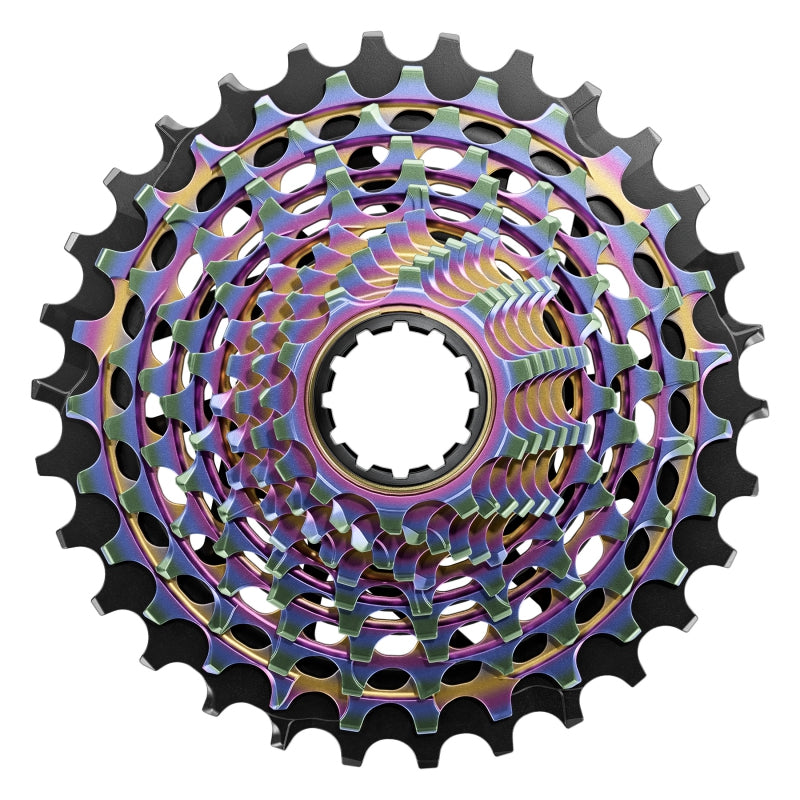 SRAM RED XG-1290 Cassette - 12-Speed 10-30t For XDR Driver Body Rainbow E1