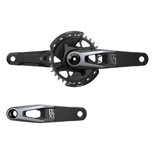 SRAM X0 Eagle T-Type Wide Crankset - 170mm 12-Speed 32t Chainring Direct Mount 2-Guards DUB Spindle Interface BLK V2