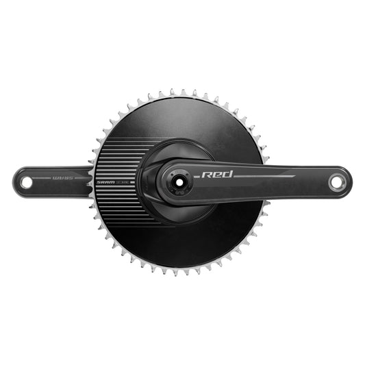 SRAM RED 1 Crankset - 165mm 12-Speed 50t Aero Chainring 8-Bolt Direct Mount DUB Spindle Interface Natural Carbon E1