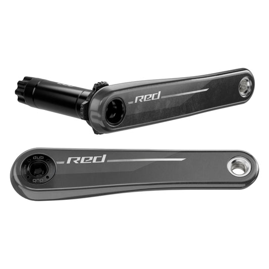 SRAM RED Crank Arm Assembly - 160mm 12-Speed 8-Bolt Direct Mount DUB Spindle Interface Natural Carbon E1