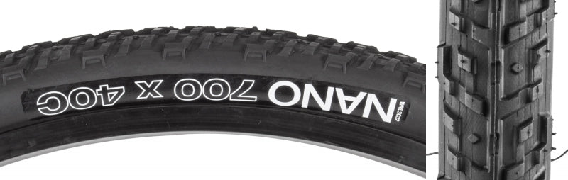 WTB Nano 40 Tire - 700 x 40 Clincher Wire Black