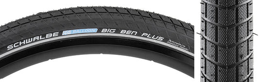 Schwalbe Big Ben Tire - 27.5 x 2 Clincher Wire Black GreenGuard Endurance