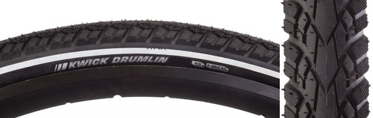 Kenda Kwick Drumlin Tire - 700 x 35 Clincher Wire Black/Reflective 60tpi