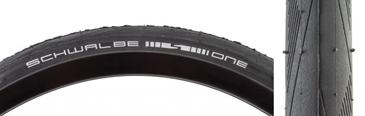 Schwalbe One Tire - 20 x 1-1/8" Clincher Wire BLK Performance Line RaceGuard Addix