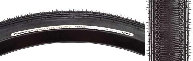 Panaracer GravelKing SS Plus Tire - 700 x 35 Tubeless Folding BLK ProTite Protection