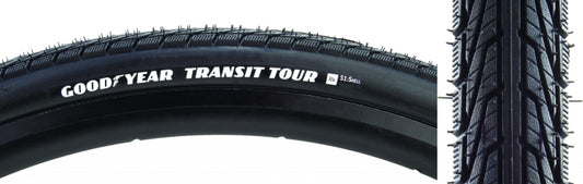 Goodyear Transit Tour Tire - 700 x 35  Clincher Wire Black