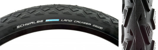 Schwalbe Land Cruiser Tire - 700 x 40 Clincher Wire Black K-Guard