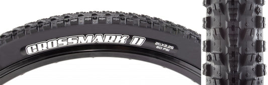 Maxxis Crossmark II Tire - 26 x 2.25 Clincher Wire Black