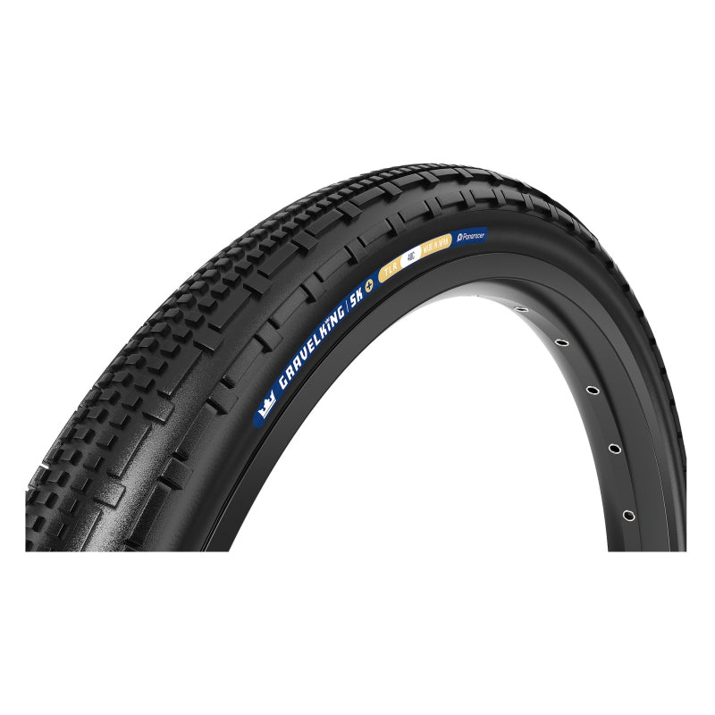 Panaracer GravelKing SK Plus Tire - 700 x 45 Tubeless Folding Black