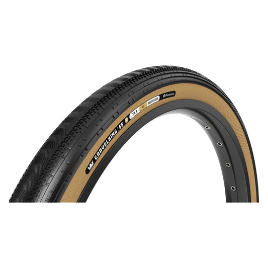 Panaracer GravelKing SS R Tire - 700 x 28 Clincher Folding Black/Amber