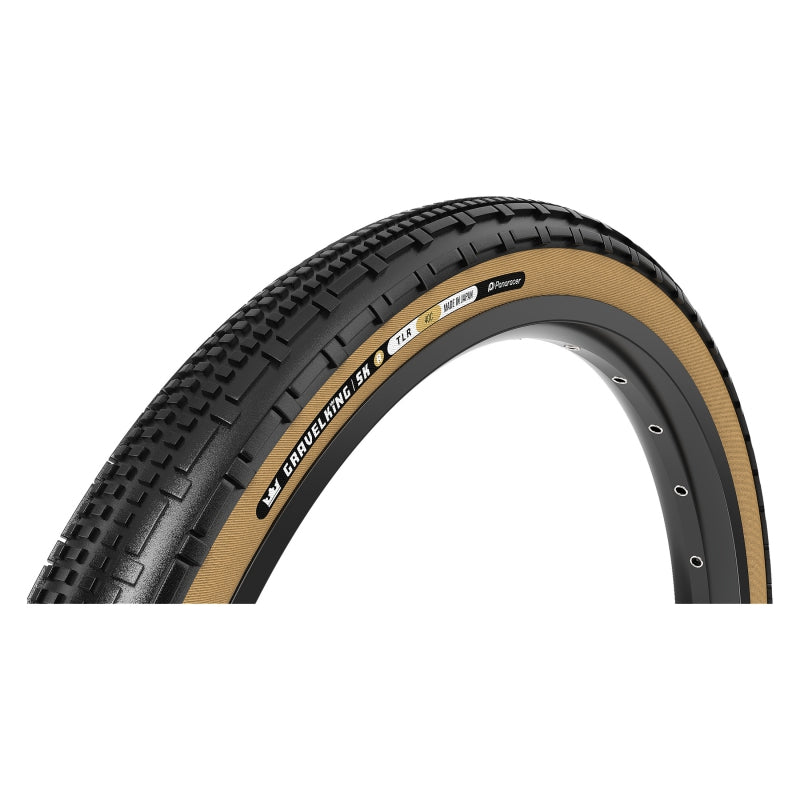 Panaracer GravelKing SK R Tire - 700 x 30 Tubeless Folding Black/Amber