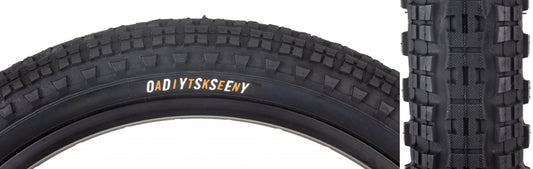 Odyssey Aitken Knobby Tire - 20 x 2.35 Clincher Wire Black