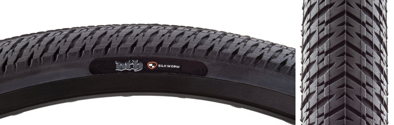 Maxxis DTH Tire - 20 x 1 3/8 Clincher Wire Black Dual Silkworm