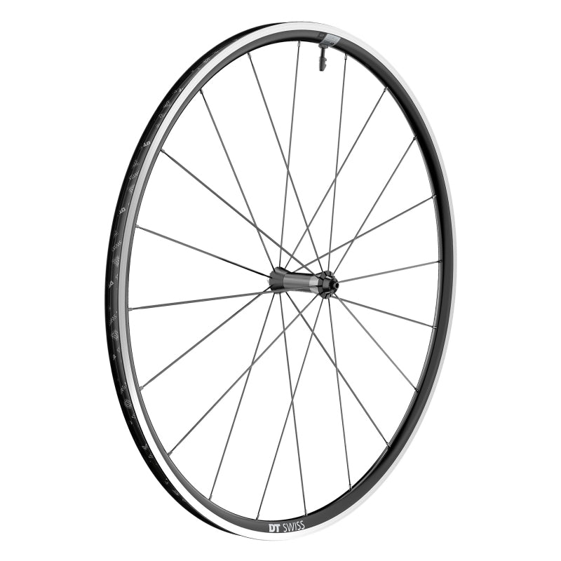 DT Swiss P 1800 Spline Front Wheel - 700 QR x 100mm Rim Brake Black