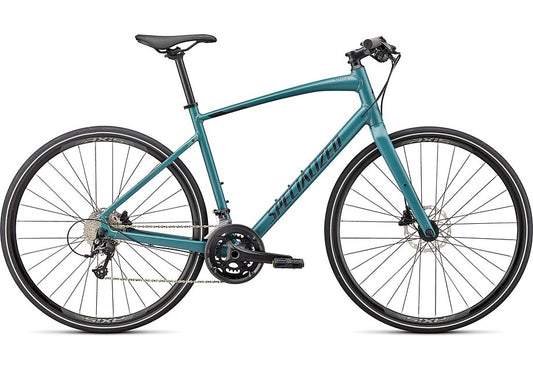 2024 Specialized sirrus 3.0 bike satin dusty turquoise / black / satin black reflective s