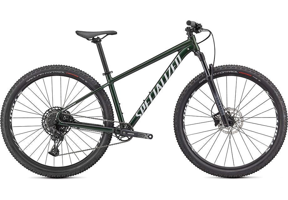 Specialized rockhopper expert 29 gloss oak green metallic / metallic white silver l