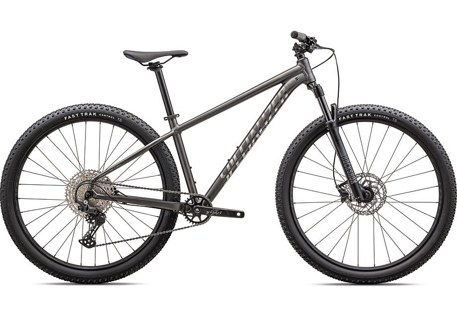 2024 Specialized rockhopper expert bike satin smoke / gloss chrome s - 29