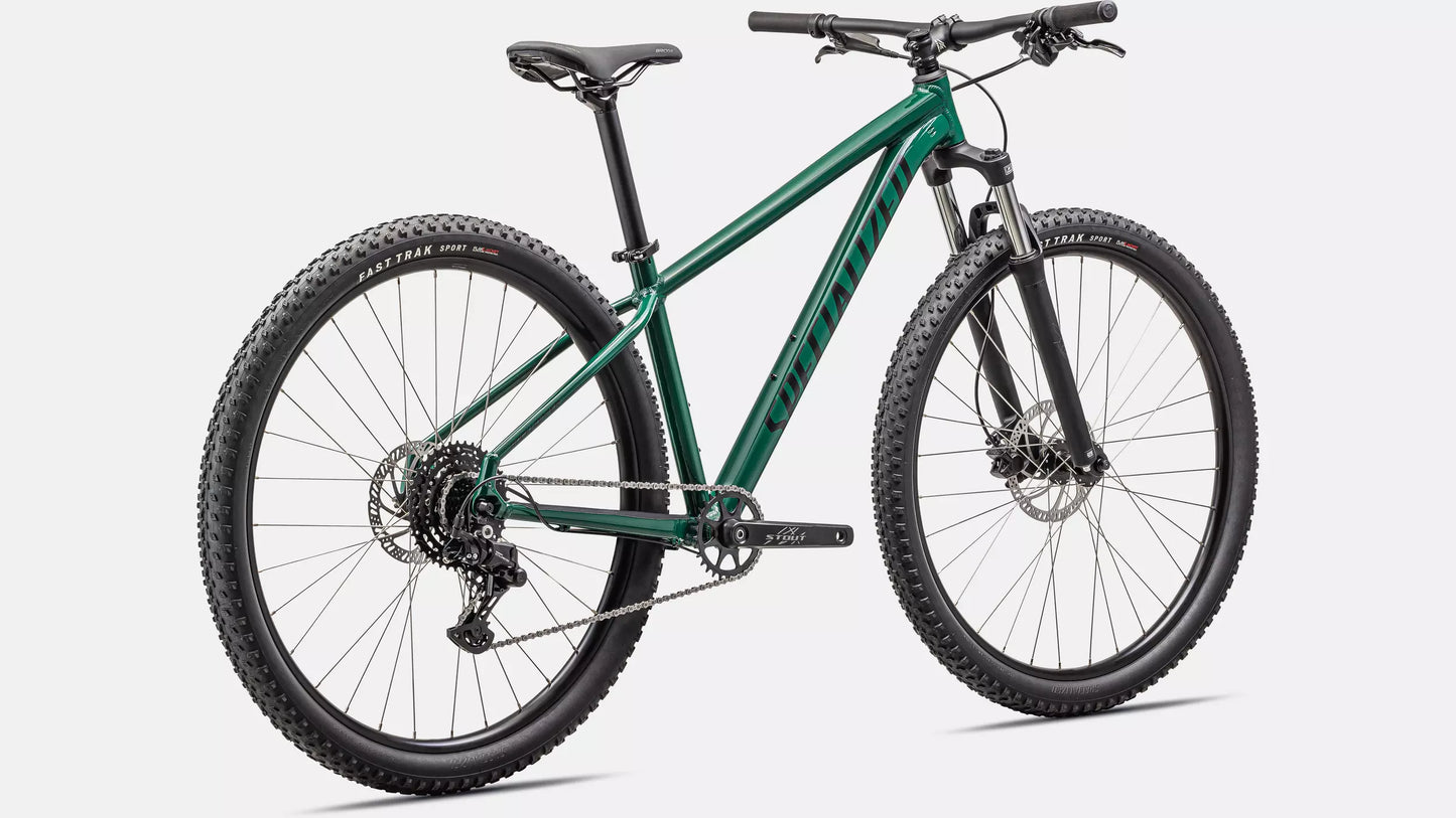 2025 Specialized rockhopper sport bike gloss pine green / obsidian m - 29