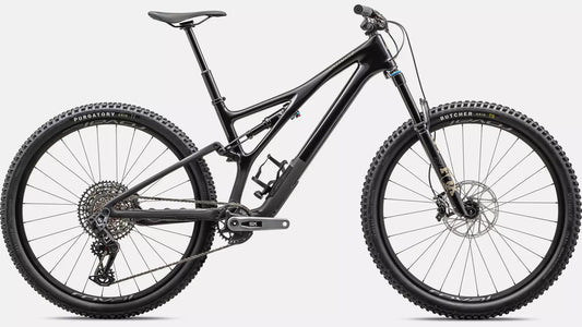 2023 Specialized Stumpjumper expert bike gloss obsidian / satin taupe s6