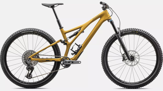 2023 Specialized Stumpjumper expert bike satin harvest gold / midnight shadow s2