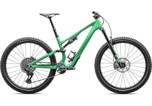 2025 Specialized Stumpjumper 15 expert bike satin electric green / satin forest green s2