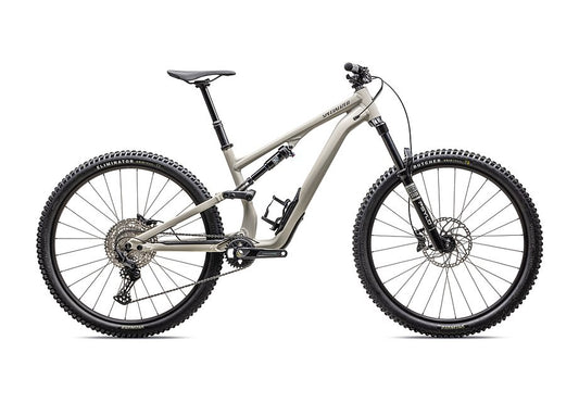 2025 Specialized Stumpjumper 15 alloy bike gloss white mountains / dark moss green s3