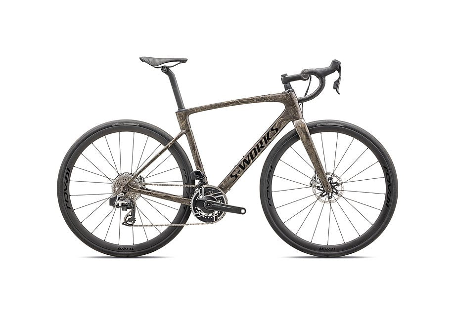 2025 Specialized roubaix S-Works etap bike gloss taupe/gunmetal strata/charcoal 61