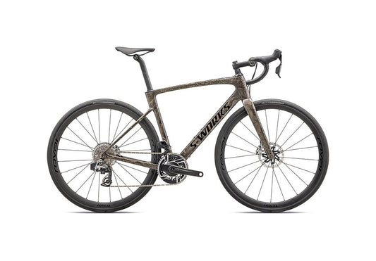 2025 Specialized roubaix S-Works etap bike gloss taupe/gunmetal strata/charcoal 61