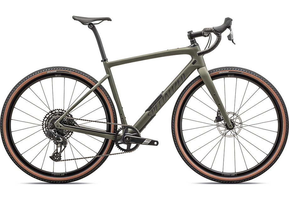 2025 Specialized diverge comp carbon bike satin oak green / smoke 58