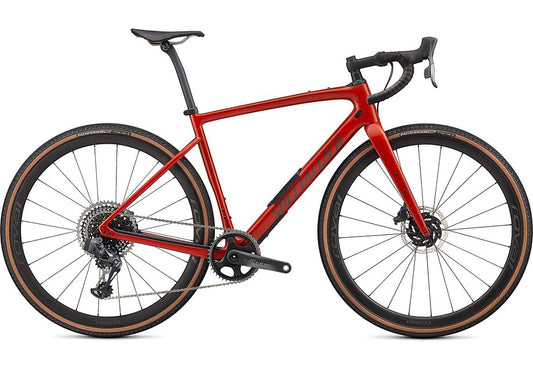 Specialized diverge pro carbon etap gloss redwood/smoke/chrome/clean 61