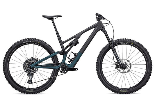 2022 Specialized Stumpjumper evo ltd bike satin carbon /  tropical teal / black s3