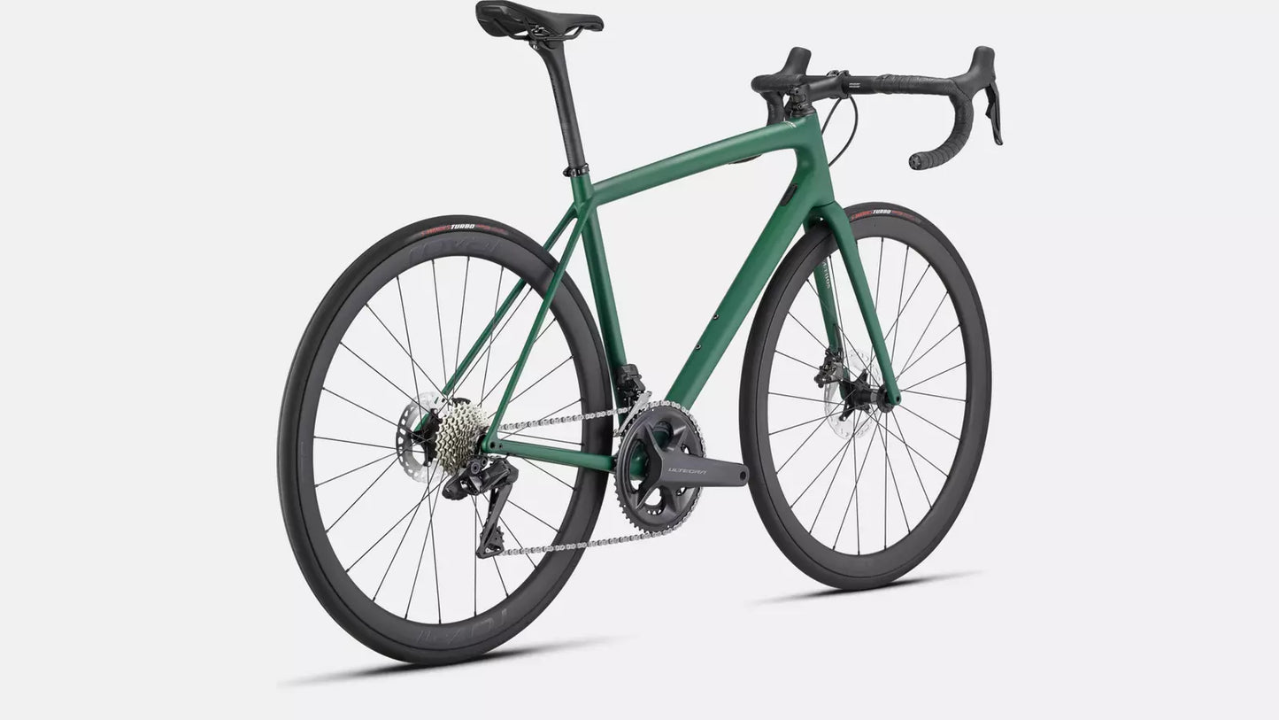 2024 Specialized aethos expert bike pine green / white 56