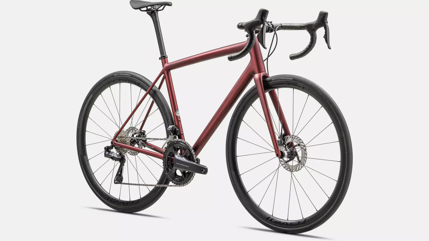 2024 Specialized aethos pro udi2 bike satin red sky / red onyx 49