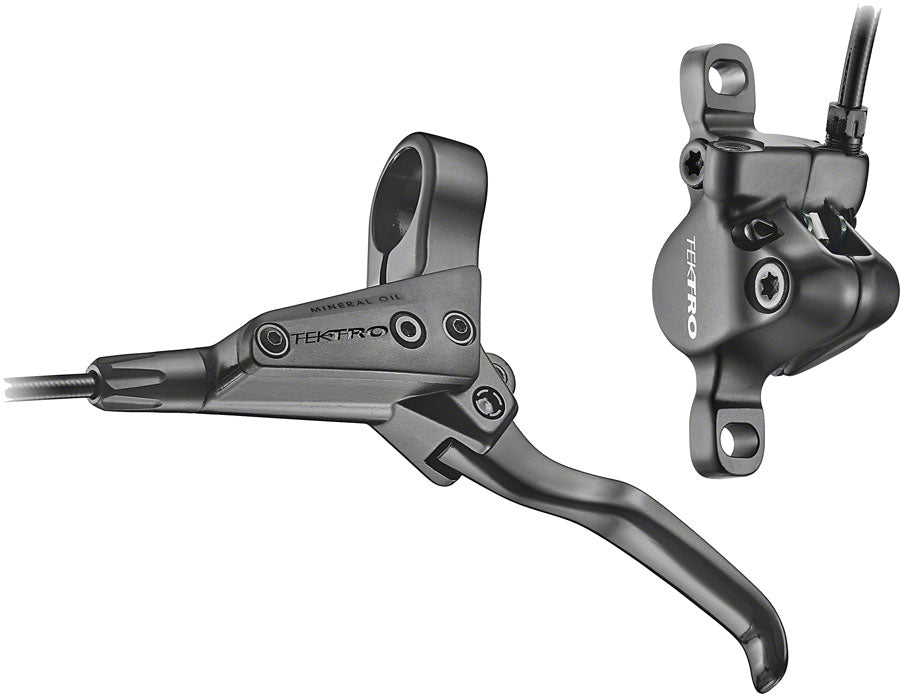 Tektro HD-M280 Disc Brake and Lever - Left Hydraulic Post Mount Black