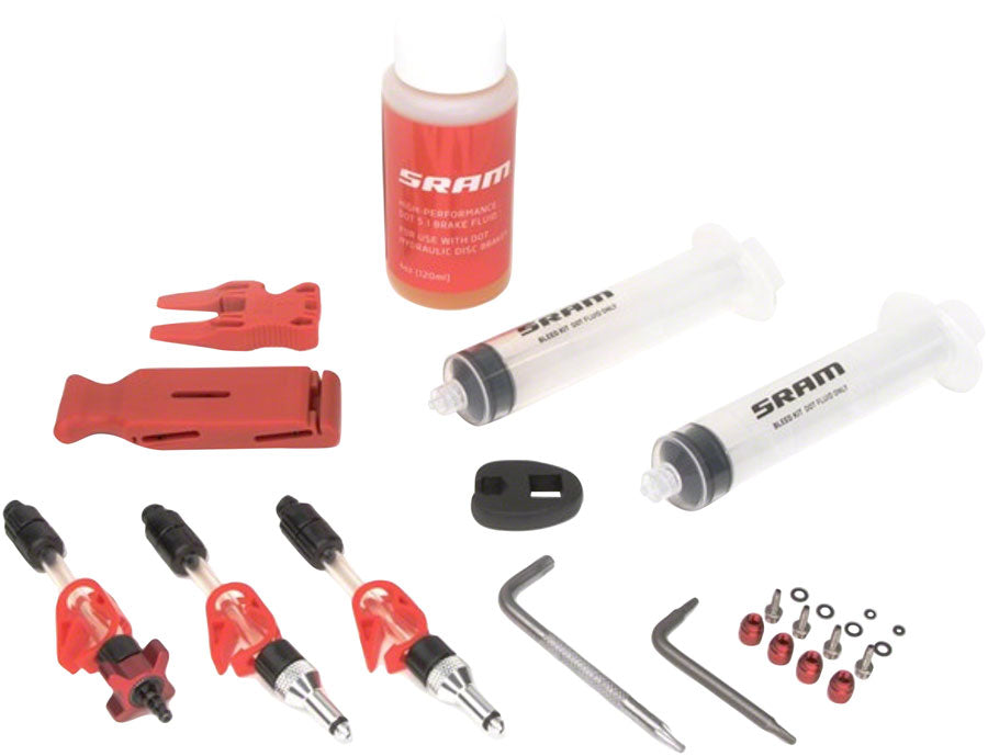 SRAM Standard DOT V2 Hydraulic Brake Bleed Kit - X0/ XX/ Guide/Level/Code/HydroRoad/G2