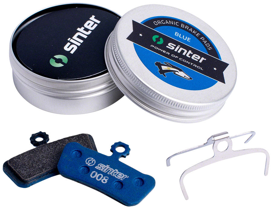 Sinter Blue s530 Compound Organic Disc Brake Pads -  Avid/SRAM Sinter Type 008 One Pair