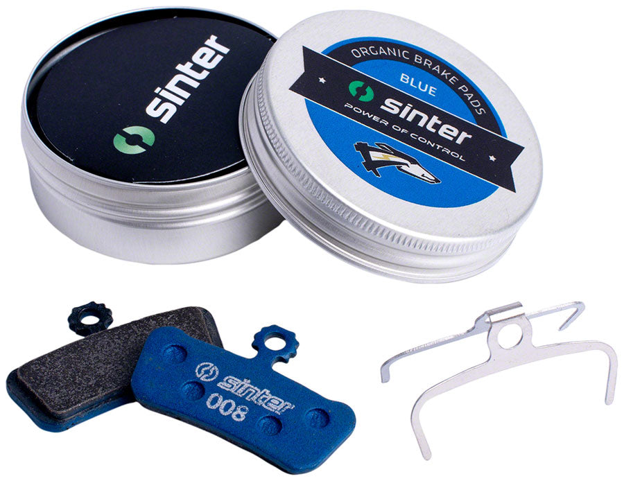 Sinter Blue s530 Compound Organic Disc Brake Pads -  Avid/SRAM Sinter Type 013 One Pair