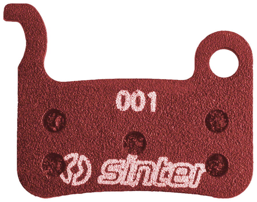 Sinter Red s514 Compound Organic Disc Brake Pads - Shimano A Type Sinter Type 001 One Pair