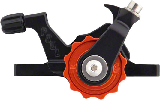 Paul Component Engineering Klamper Disc Caliper Short Pull BLK Orange Adjusters