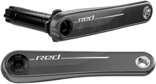 SRAM RED Crank Arm Assembly - 167.5mm 12-Speed 8-Bolt Direct Mount DUB Spindle Interface Natural Carbon E1