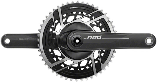 SRAM RED Crankset - 167.5mm 2x 12-Speed 50/37t 8-Bolt Direct Mount DUB Spindle Interface Natural Carbon E1