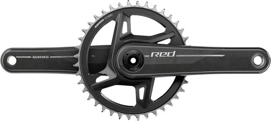 SRAM RED 1x XPLR Wide Crankset - 160mm 13-Speed 40t 8-Bolt Direct Mount DUB Spindle Natural Carbon E1