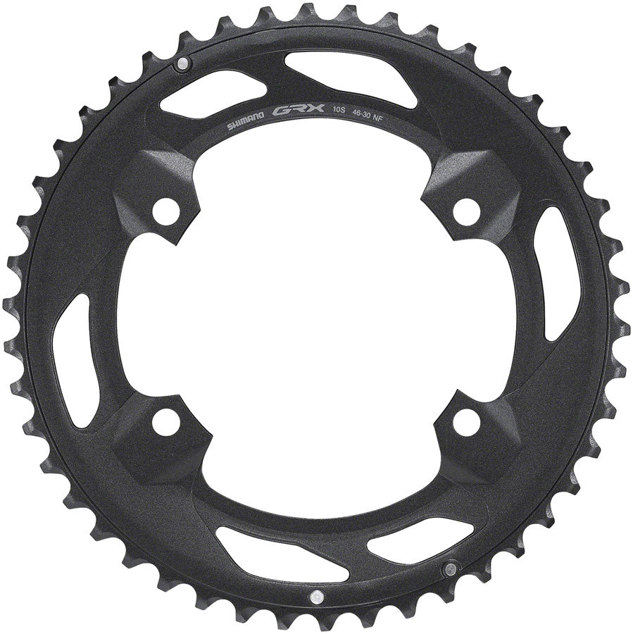 Shimano FC-RX600-10 Chainring - 46t 110 BCD For 2x10 Black