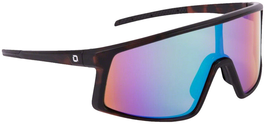 Optic Nerve Stone Cat Sunglasses - Matte Black Smoke Lens/Blue Mirror