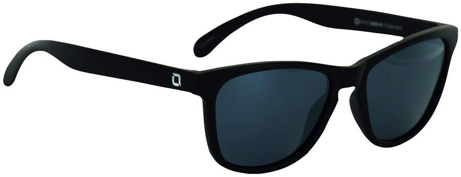 Optic Nerve Fairplay Sunglasses - Matte Black Smoke Lens/Silver Mirror