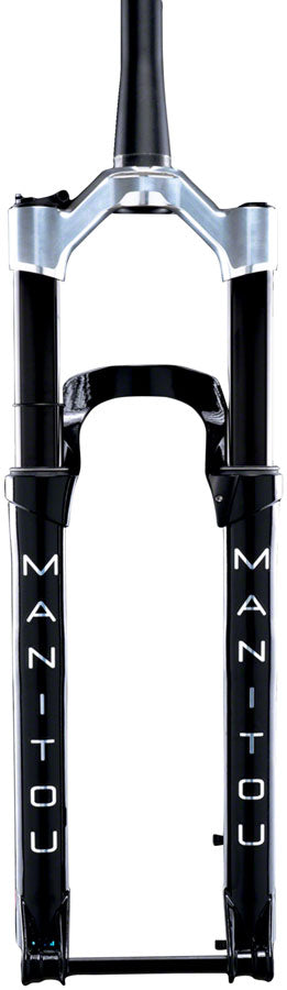 Manitou R8 Pro Suspension Fork - 29" 120 mm 15 x 110 mm 44mm Offset Remote Lockout BLK/Silver