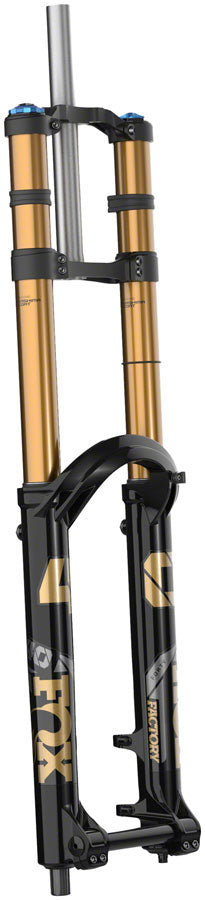 FOX 40 Factory Suspension Fork - 27.5" 203 mm 20TA x 110 mm 48mm Offset GRIP X2 Damper Shiny BLK